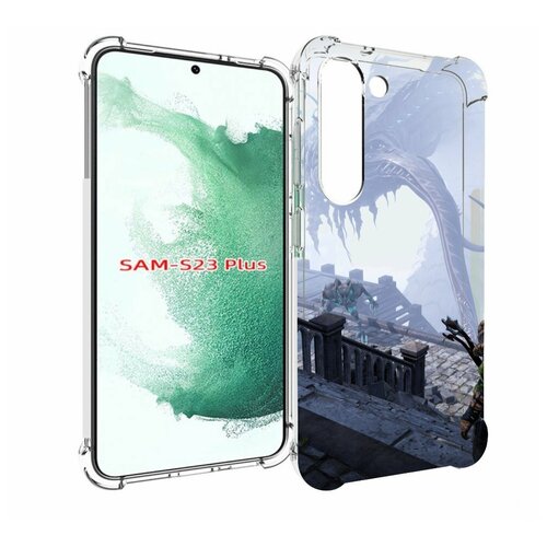 Чехол MyPads Divinity Original Sin II для Samsung Galaxy S23 Plus + задняя-панель-накладка-бампер