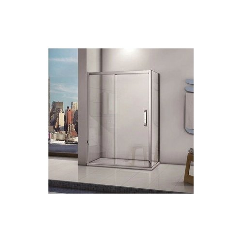 Душевой уголок Good Door Antares WTW+SP 110х90 прозрачный, хром душевой уголок good door antares wtw sp 110х90 прозрачный хром