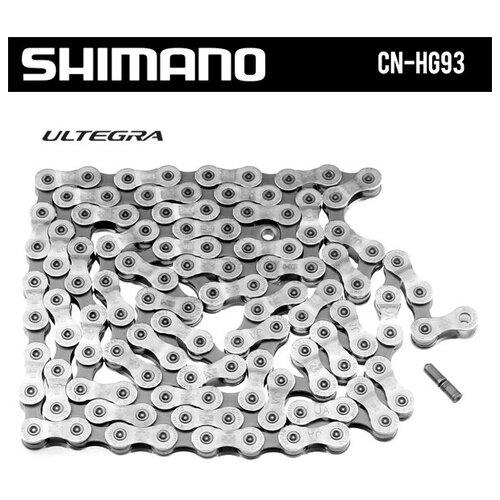 Цепь SHIMANO XT, HG93, 9ск, 118 звеньев, 1 соединительный штифт (пин)