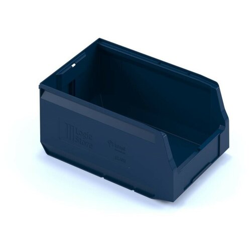 фото Ящик пластиковый iplast для хранения, 35 х 22.5 х 15 см, 6 шт, синий элластик-пласт
