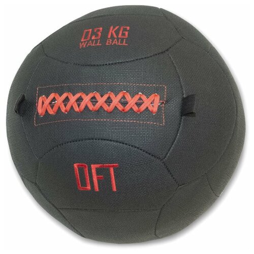 Original FitTools Тренировочный мяч Wall Ball Deluxe 3 кг