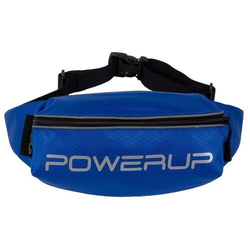 фото Сумка поясная powerup объемная c логотипом blue