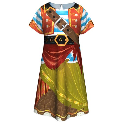 фото Платье отважной пиратки (14278) рост 128 см (7-9 лет) bambolo