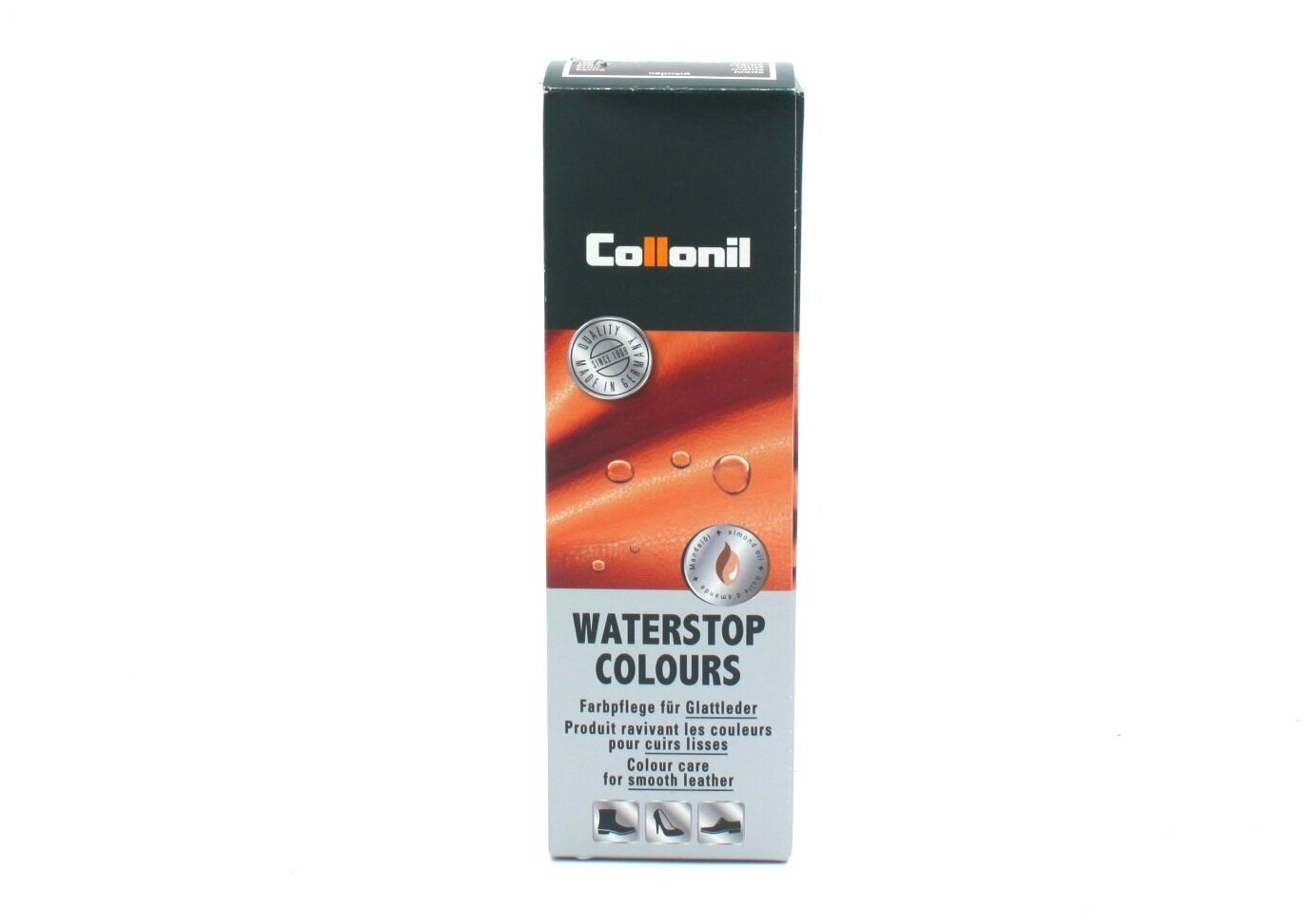 Водоотталкивающий крем для гладкой кожи Collonil Waterstop colours, черный - фотография № 16