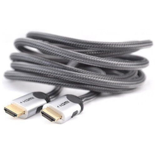 Кабель HDMI - HDMI MT Power 89508013 Silver HDMI v2.0 0.8m кабель hdmi hdmi mt power 89508025 platinum hdmi v2 0 3 0m