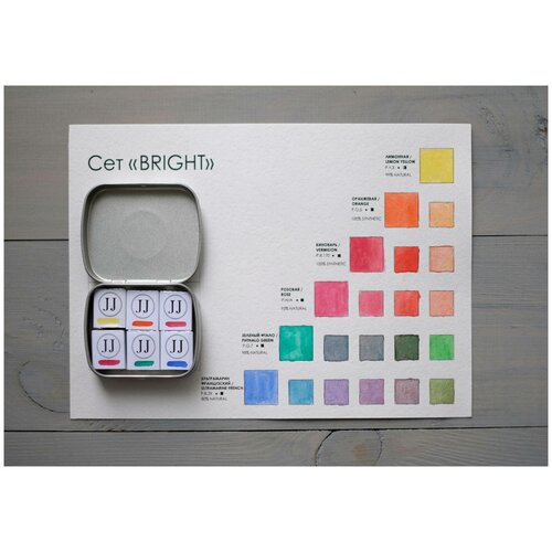 Набор акварели 