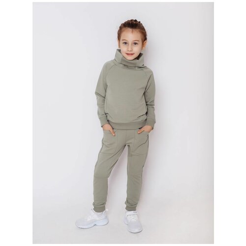 фото Костюм спортивный для девочки размер 116 sovalina