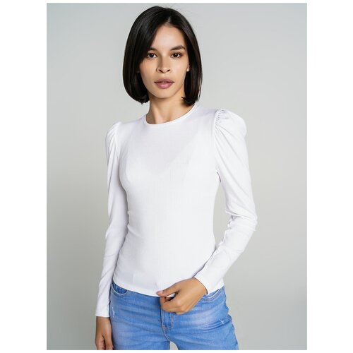 фото Футболка с длин.рукавом твое 75177 размер xl, белый, women