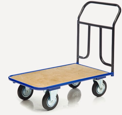 Изображение товара Тележка платформенная Стелла-техник КПТ-500-200-К , с фанерой, 600х1000мм