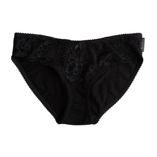 фото Трусы "кружево", размер 48, черный mama comfort