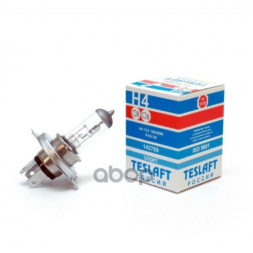 Лампа 12v H4 100/90w Teslaft 1 Шт. Картон 142769 Teslaft арт. 142769