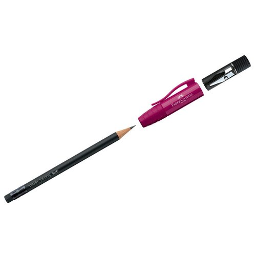 фото Карандаш чернографитный (простой) faber-castell perfect (b, заточенный, с ластиком и точилкой) дисплей, 20шт. (186920)