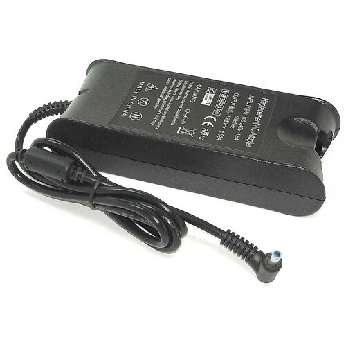 фото Блок питания (сетевой адаптер) для ноутбуков dell 19.5v 4.62a 4.5x3.0 replacement iqzip