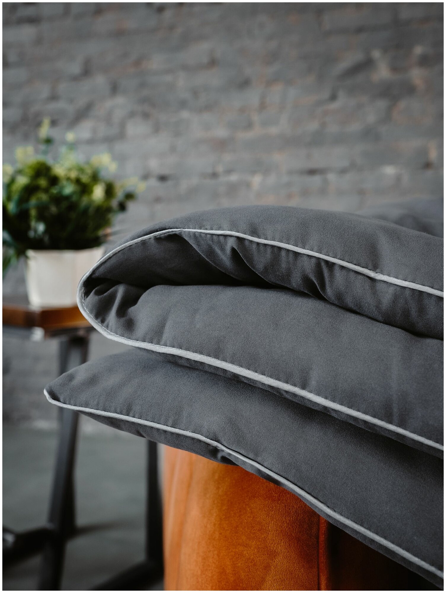 Одеяло из верблюжьей шерсти 1.5 спальное микрофибра Silver Wool 150х200 теплое - фотография № 6
