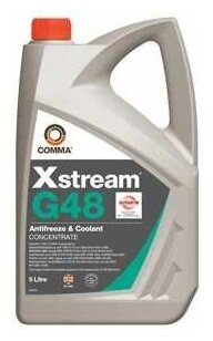 COMMA XSTREAM G48 AF CONC (5L)_антифриз! зелёный концентрат \ VW TL774-C, BMW N 600 69.0, MB 325.0 COMMA XSG5L | цена за 1 шт