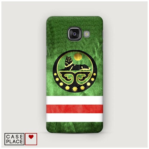 фото Чехол пластиковый samsung galaxy a7 2016 флаг чечни 2 case place