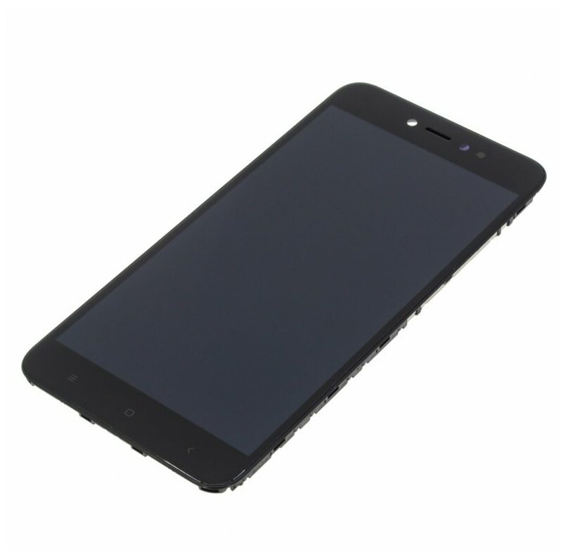 Дисплей для Xiaomi Redmi Note 5A Prime (в сборе с тачскрином) в рамке, черный, AAA