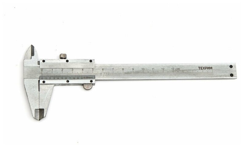 Техрим T050014 Штангенциркуль нониусный 005 мм 0-125 мм со сборной рамкой