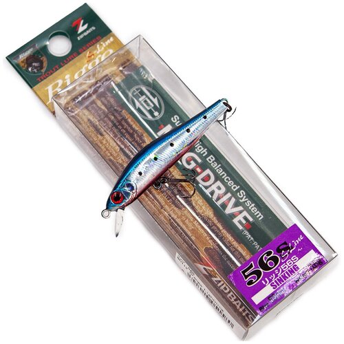 фото Воблер zipbaits rigge s-line 56s 3,6g цвет mo123 (limited color)