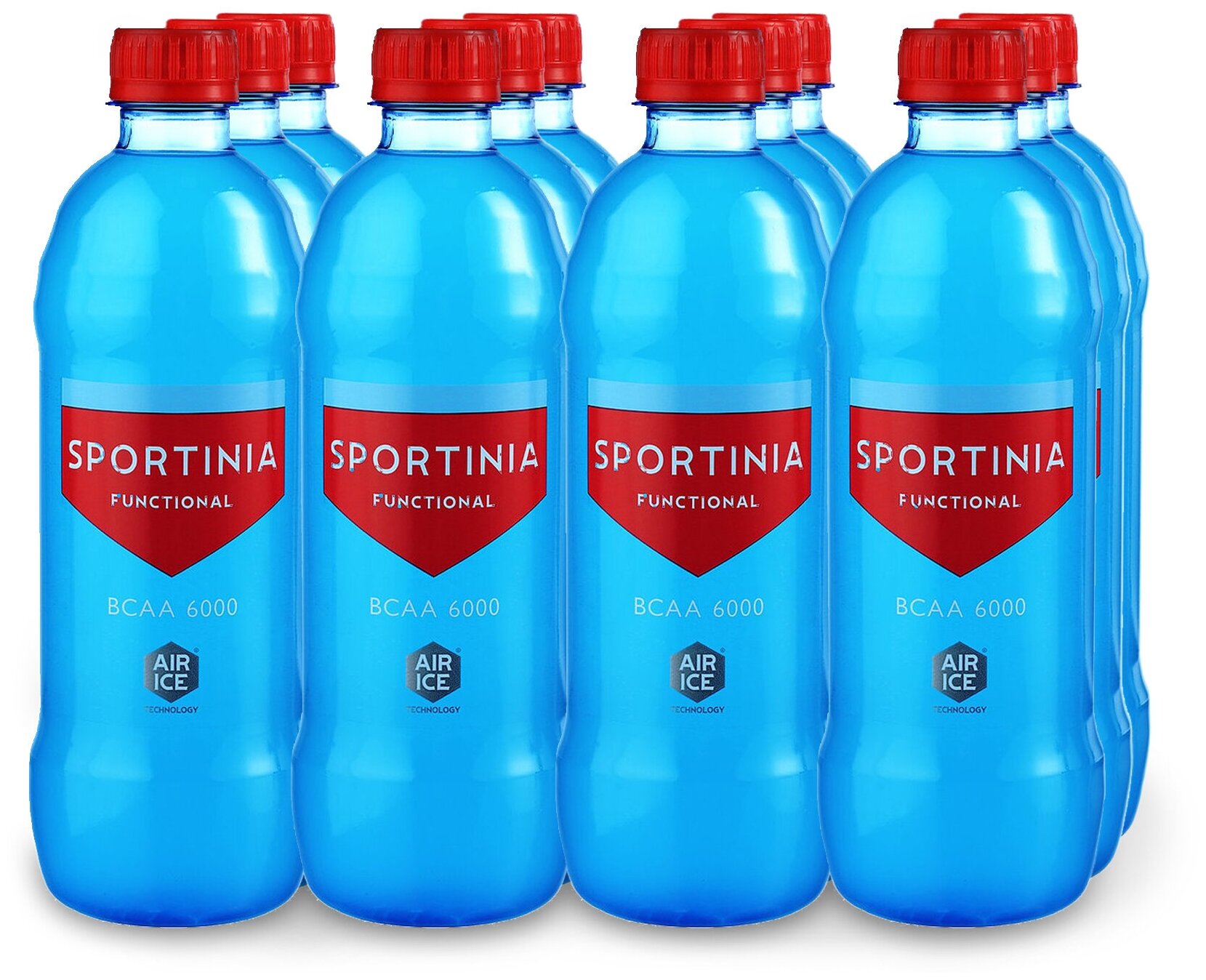 Спортивный напиток Sportinia ВСАА (Спортиния БЦАА) 6000 Маракуйя 0.5 л / 12 бут.