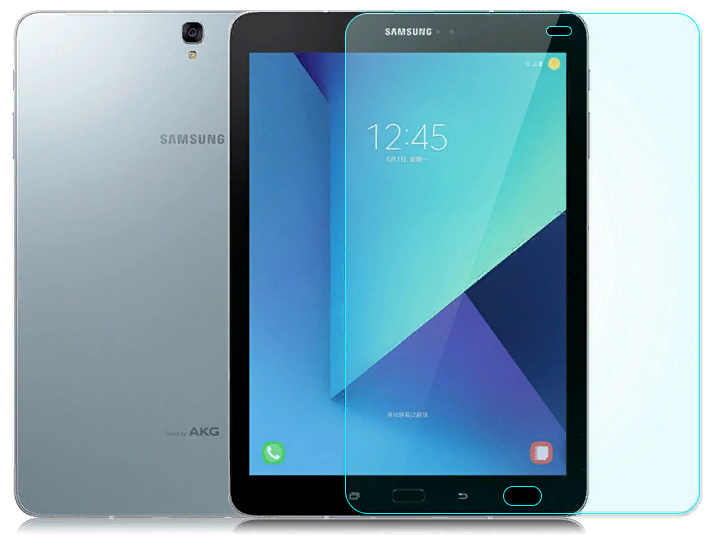 Защитное противоударное стекло MyPads для планшета Samsung Galaxy Tab S2 9.7 SM-T810/T815 с олеофобным покрытием