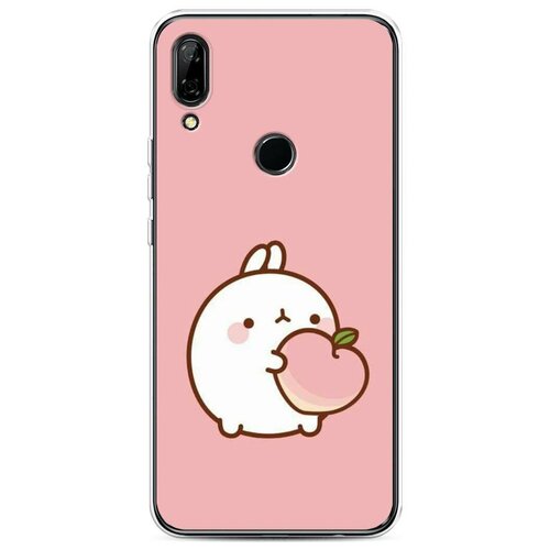 фото Силиконовый чехол "зайчик-бананчик" на huawei p smart z / хуавей п смарт z case place