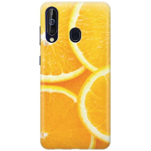 фото Силиконовый чехол на samsung galaxy a60 / m40 / самсунг а60 / м40 с принтом "апельсины" gosso