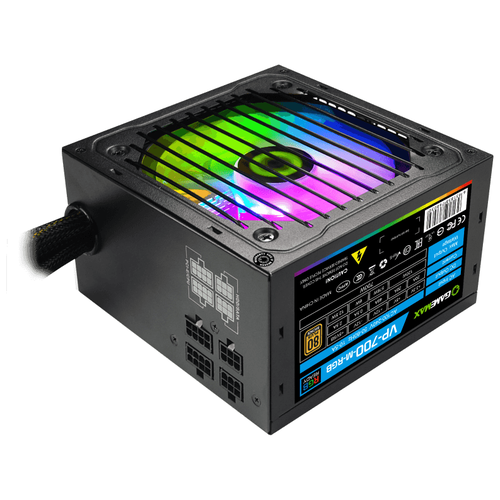 Блок питания GameMax VP-700-M-RGB 700W черный BOX блок питания gamemax gm 700 700w