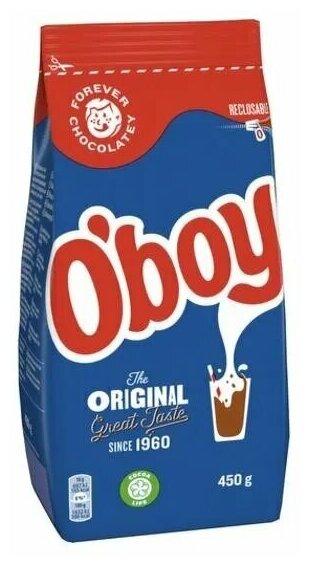 Какао порошок Oboy Original, 450 гр. - фотография № 2