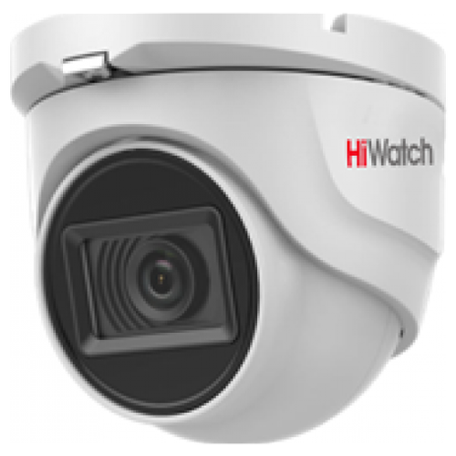 Камера видеонаблюдения аналоговая HIWATCH DS-T803(B) (3.6 mm), 2160р, 3.6 мм, белый