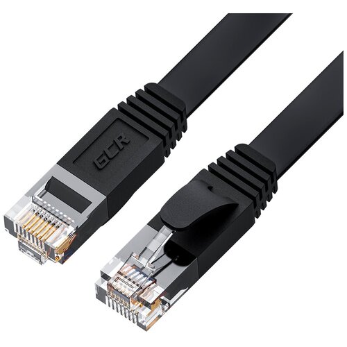 Патч-корд UTP PROF кат 6 кабель для интернета 10 Гбит/с плоский