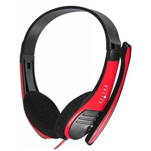 Гарнитура Oklick HS-M150 BlackRed 117900₽