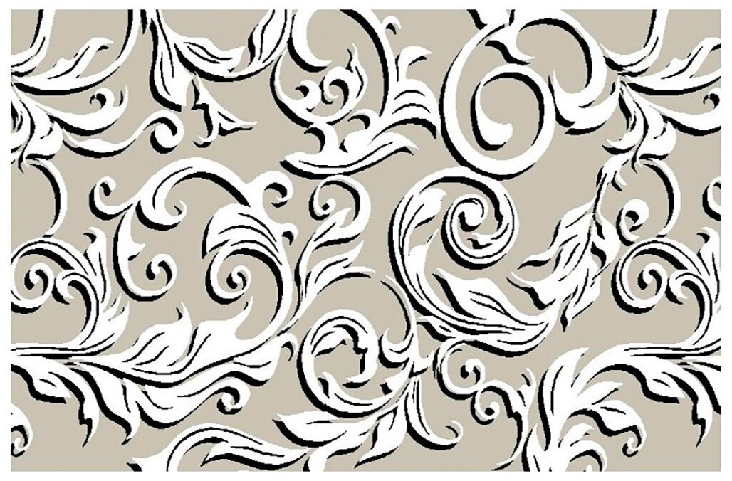 Ковер Люберецкие ковры Альфа 88016/01, 0,8 x 1,5 м, фризе