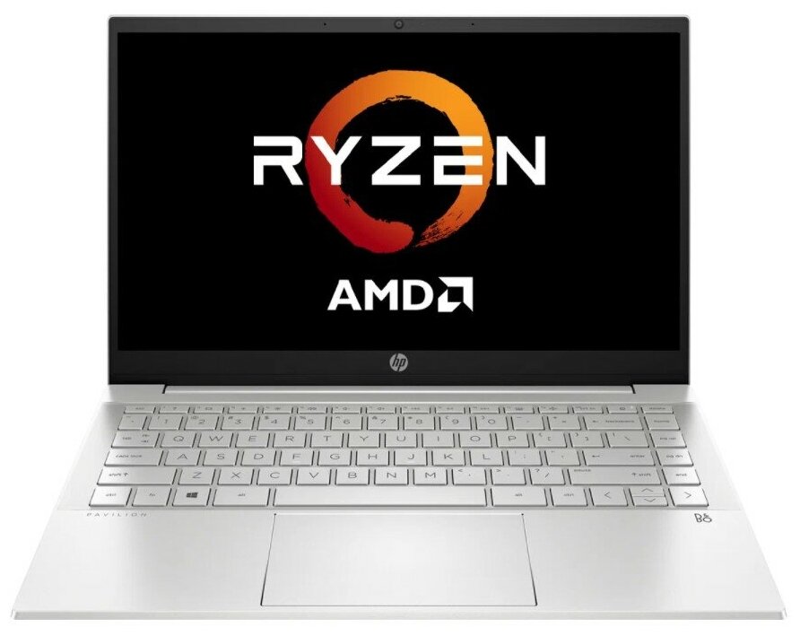 Ноутбук HP Pavilion 14-ec0035ur 14FHD5 5500U16GbSSD 512Gb43ВтчWin10Серебристый 4E1A9EA 9404200₽
