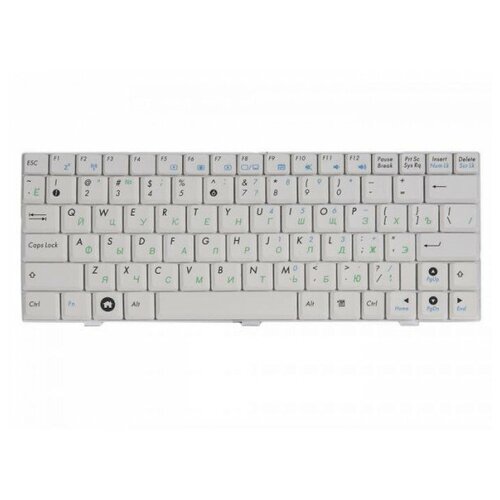 Клавиатура для ноутбука Asus Eee PC 1000 1000H S101H Белая Pn V021562IS V0215621S3 0KNA-0D3RU02 1848₽