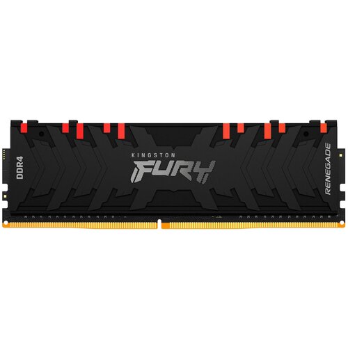 Оперативная память Kingston FURY Renegade RGB 8 ГБ DDR4 DIMM CL16 KF436C16RBA/8 оперативная память 8gb ddr4 3600mhz kingston fury beast rgb kf436c17bb2a 8