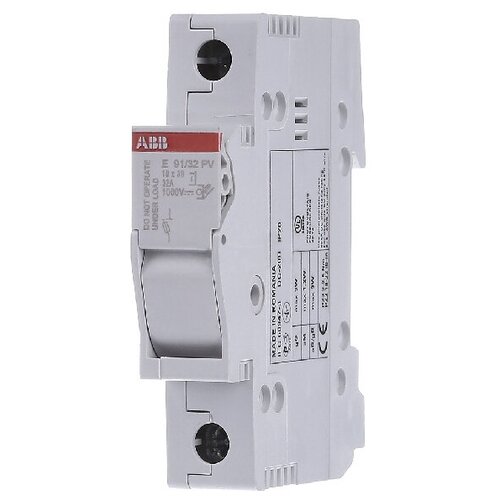 E9132 Держатель предохранителей 1-полюсный 32А 103х38мм 690В ACDC ABB 2CSM200923R1801 2220₽