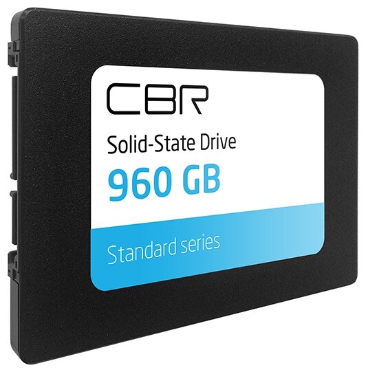 CBR SSD-960GB-2.5-ST21, Внутренний SSD-накопитель, серия "Standard", 960 GB, 2.5", SATA III 6 Gbit/s