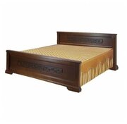 Полуторная деревянная кровать 120х200 Классика