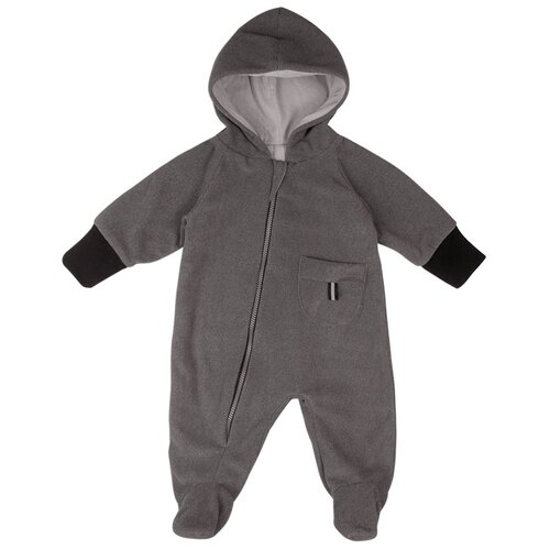 фото Комбинезон сонный гномик, размер 62, серый