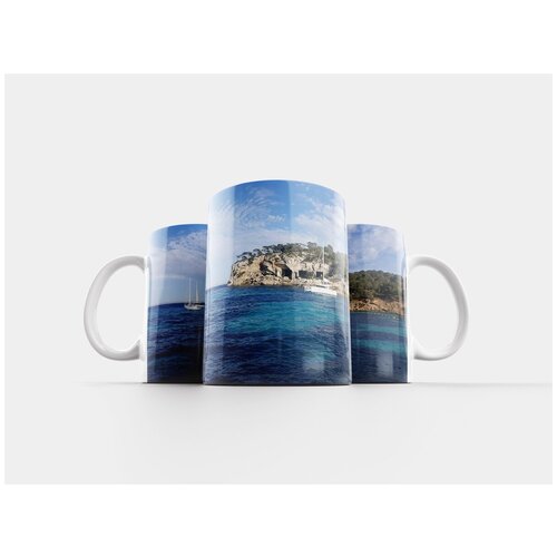 фото Кружка "майорка, море, синий" 320 мл lotsprints