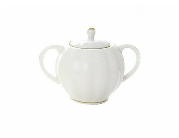 фото Сахарница. ИФЗ Форма Тюльпан. Рисунок Белоснежка. Твердый фарфор. 450 мл