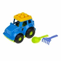 Трактор "Кузнечик" №1: трактор, лопатка и грабельки, Colorplast
