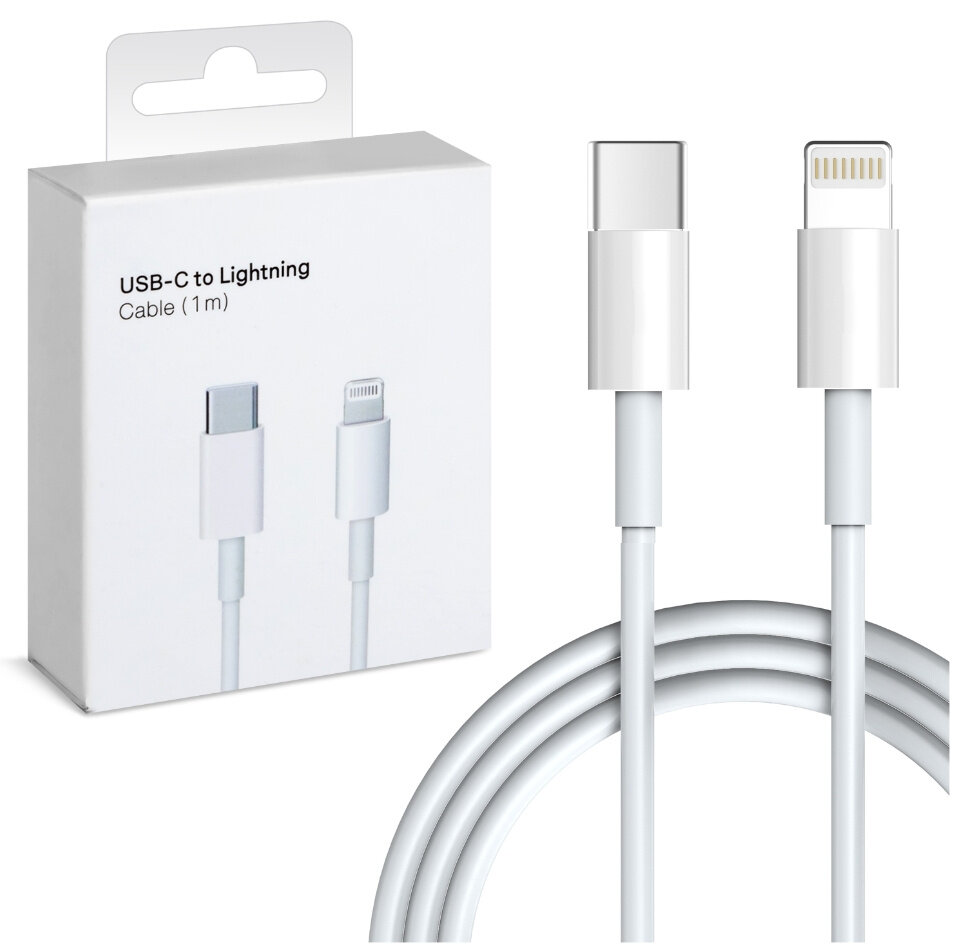 Кабель зарядки iPhone USB Type C - Lightning, 1м