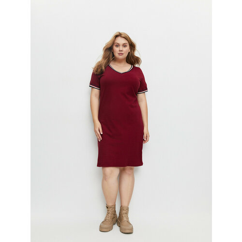 Платье ZAVI, размер 48/170, бордовый шорты acoola размер 48 170 96 104 бордовый