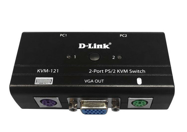 KVM-переключатель D-Link KVM-121/B1