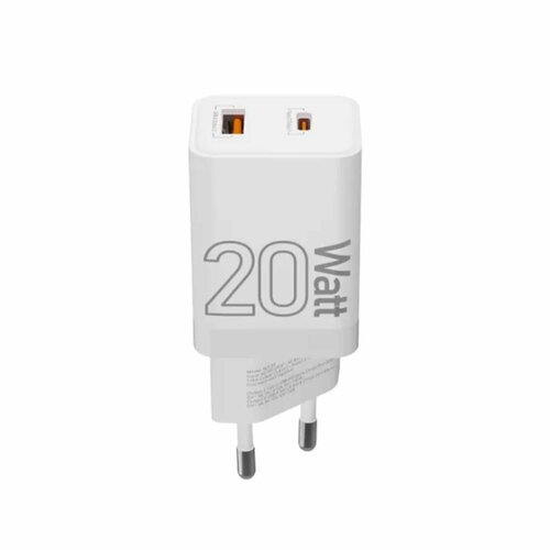Lyambda 20W (PD+QC3.0) SLT-20 white сзу белый