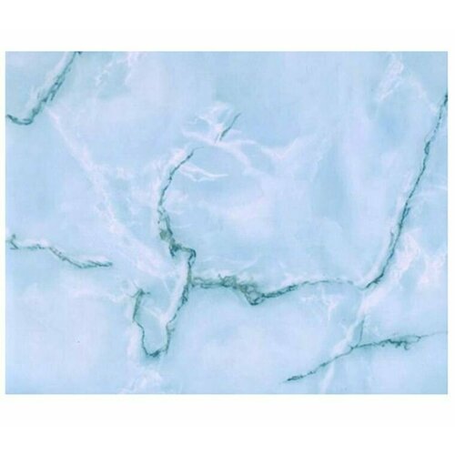 Самоклеящаяся пленка 0,9х2 м мрамор голубой