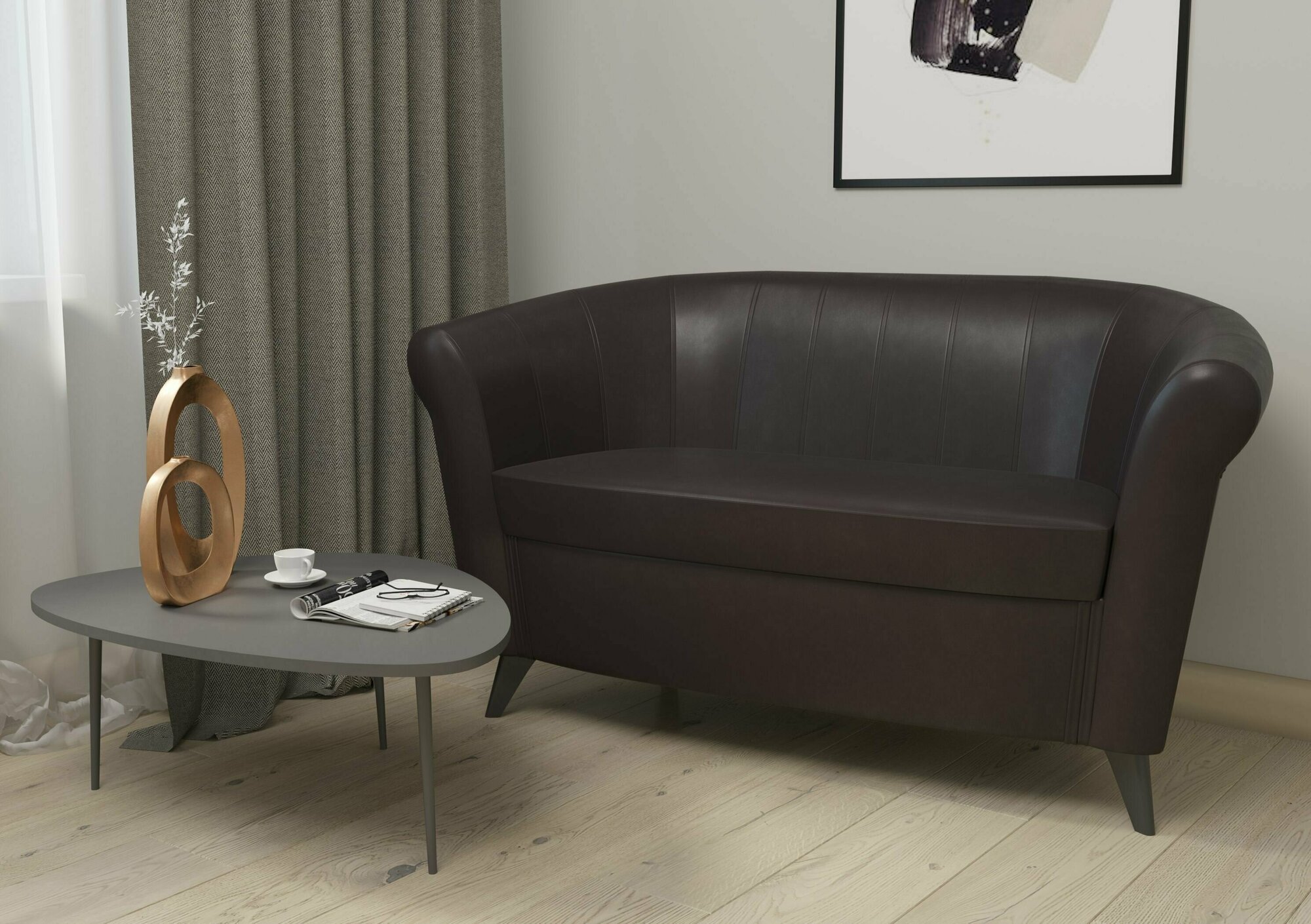 фото Диван лагуна (кож/зам)