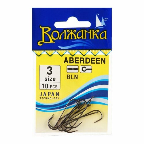 фото Волжанка крючки волжанка aberdeen № 3, 10 шт volzhanka